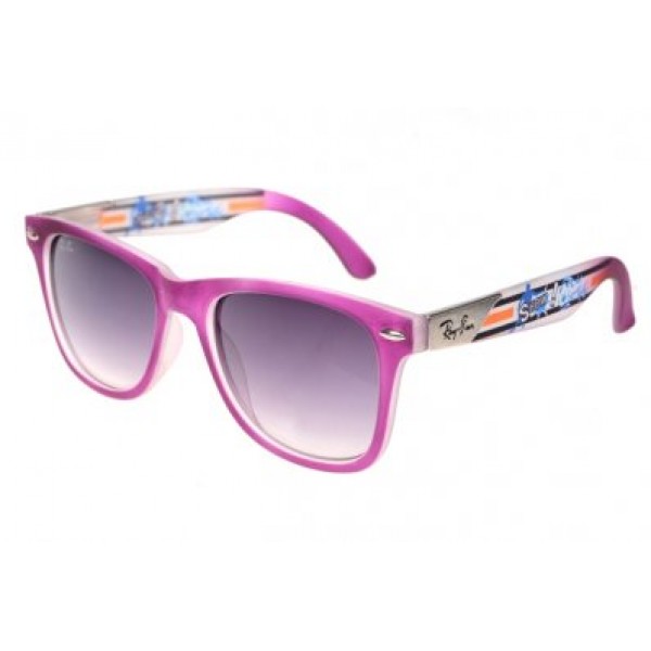 RayBan Sunglasses Wayfarer RB25093 Purple Frame APY