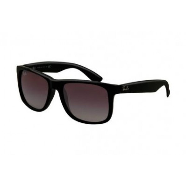 RayBan Sunglasses Justin RB4165 Black Frame Dark Grey Lens
