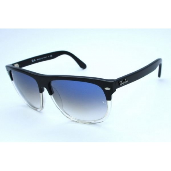 RayBan Sunglasses RB4147 Black Crystal Frame Grey Gradient Lens