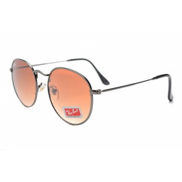 RayBan Sunglasses RB3089 Gun Grey Frame Brown Lens