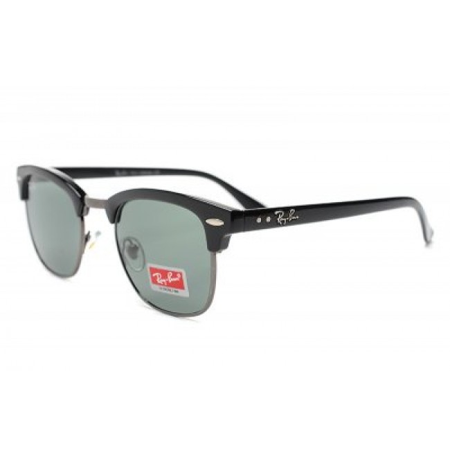 RayBan Sunglasses Clubmaster RB3016 Green Lens