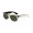 RayBan Sunglasses Wayfarer RB2132 Parchment Frame Crystal Green Polarized Lens ALZ